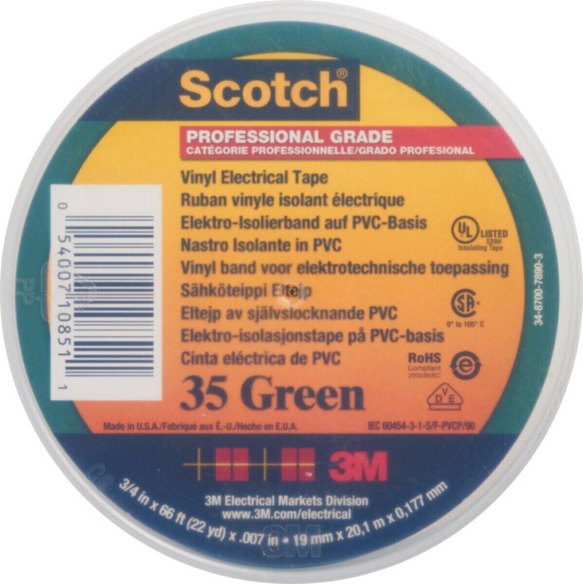 3M Deutschland PVC Elektro-Isolierband Scotch 35 19x20 gn