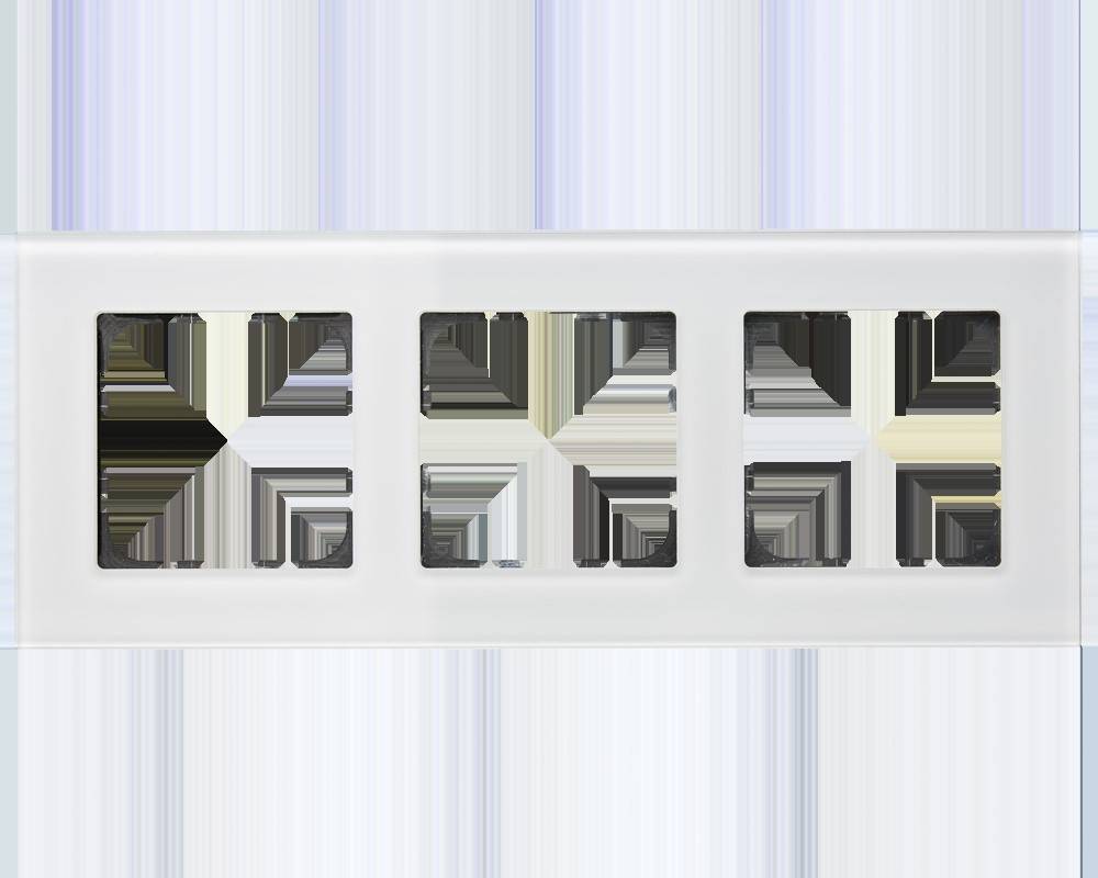 MDT technologies Glasrahmen 3-fach BE-GTR3W.01