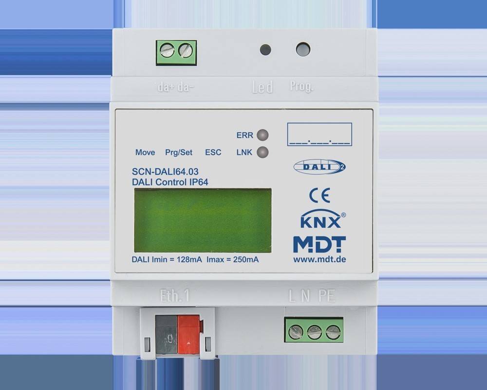 MDT technologies DaliControl IP Gateway SCN-DALI64.03