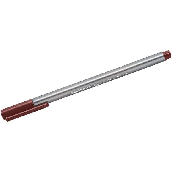 Fineliner triplus ca. 0,3 mm schokoladenbraun