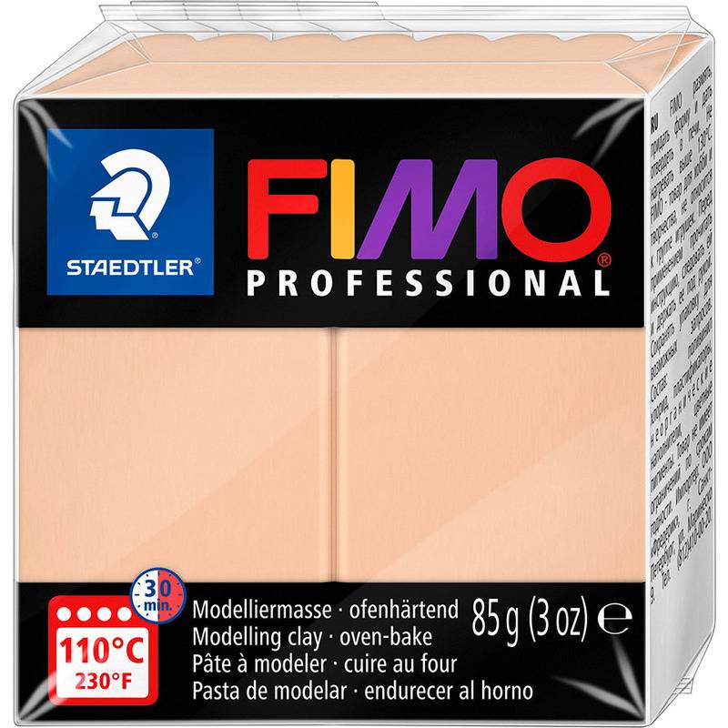 FIMO PROFESSIONAL Modelliermasse, ofenhärtend, cameo, 85 g
