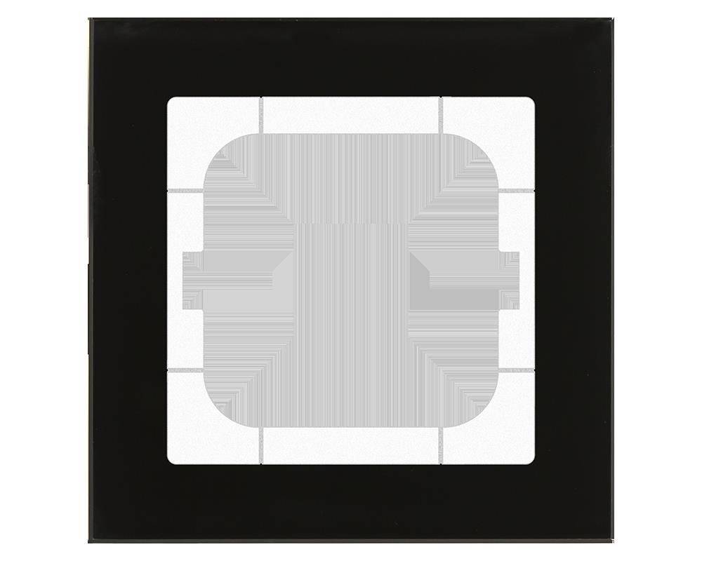 MDT technologies Glasrahmen 1-fach sw BE-GTR163S.01