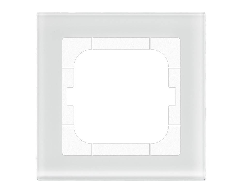 MDT technologies Glasrahmen 1-fach ws BE-GTR163W.01