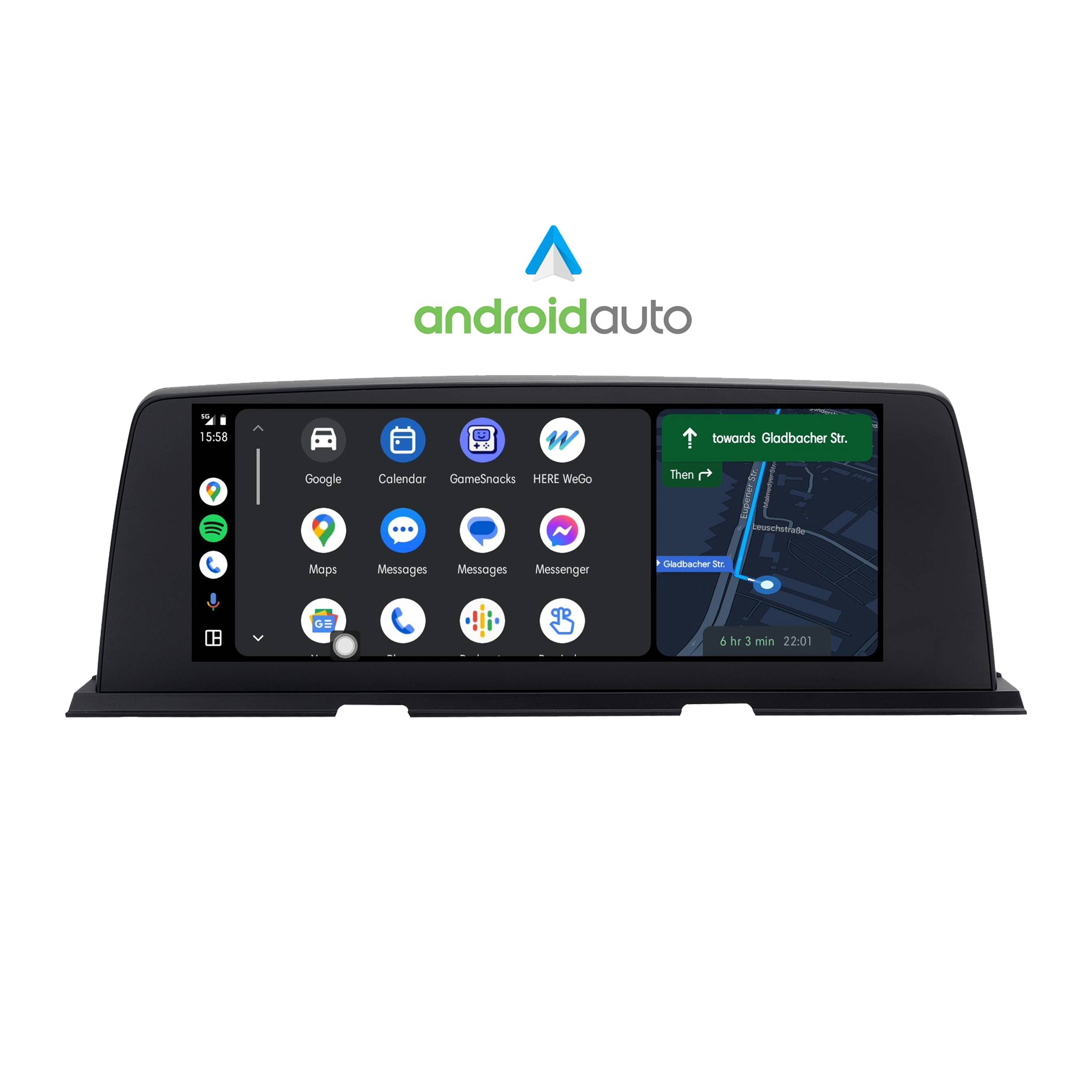 Für BMW F12 F13 F06 NBT 10,25" Touchscreen Android GPS Navi CarPlay