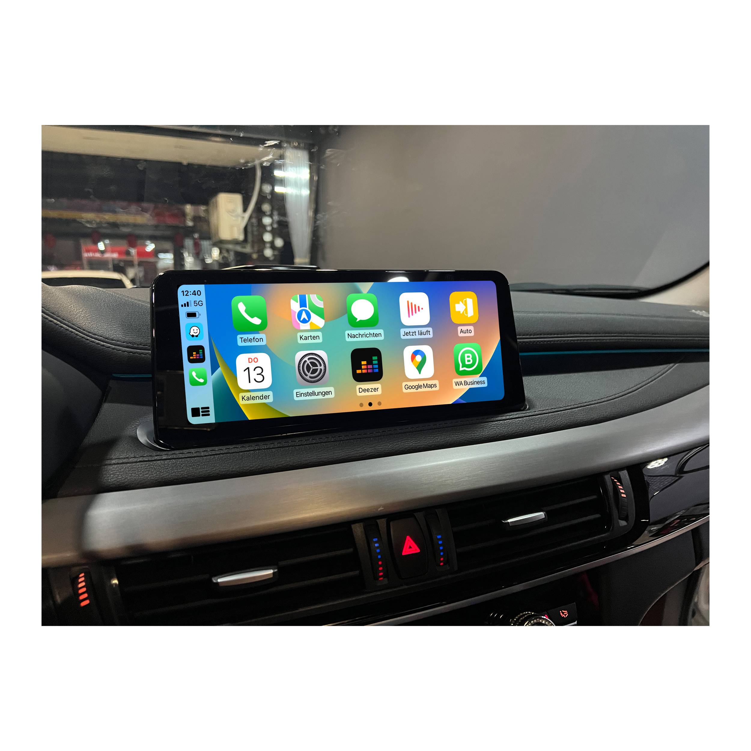 Für BMW X5 X6 F15 F16 NBT 10.2" Touchscreen Android GPS Navigation USB Carplay