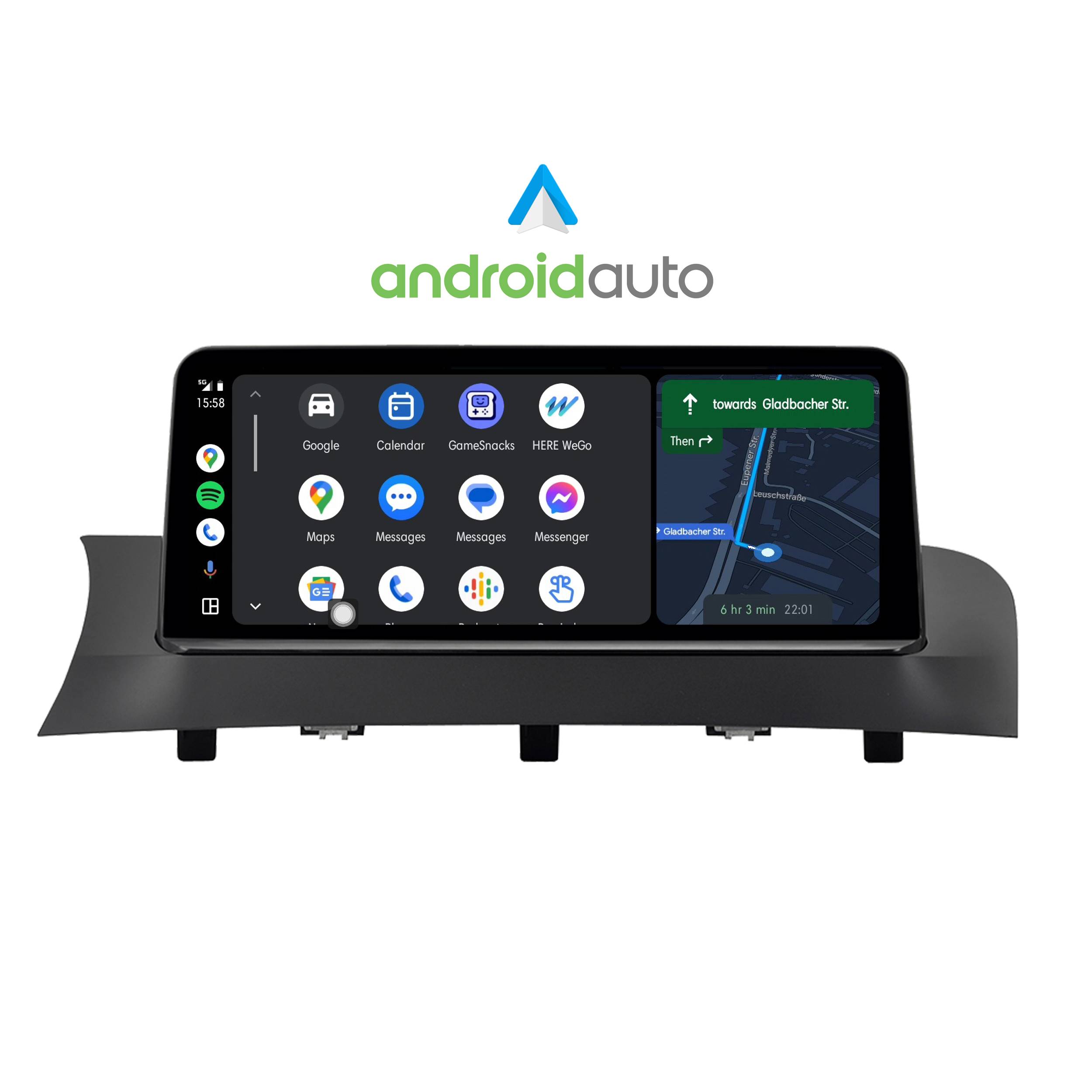 Für BMW X3 X4 F25 F26 CIC 10" Touchscreen Android GPS Navigation USB Carplay