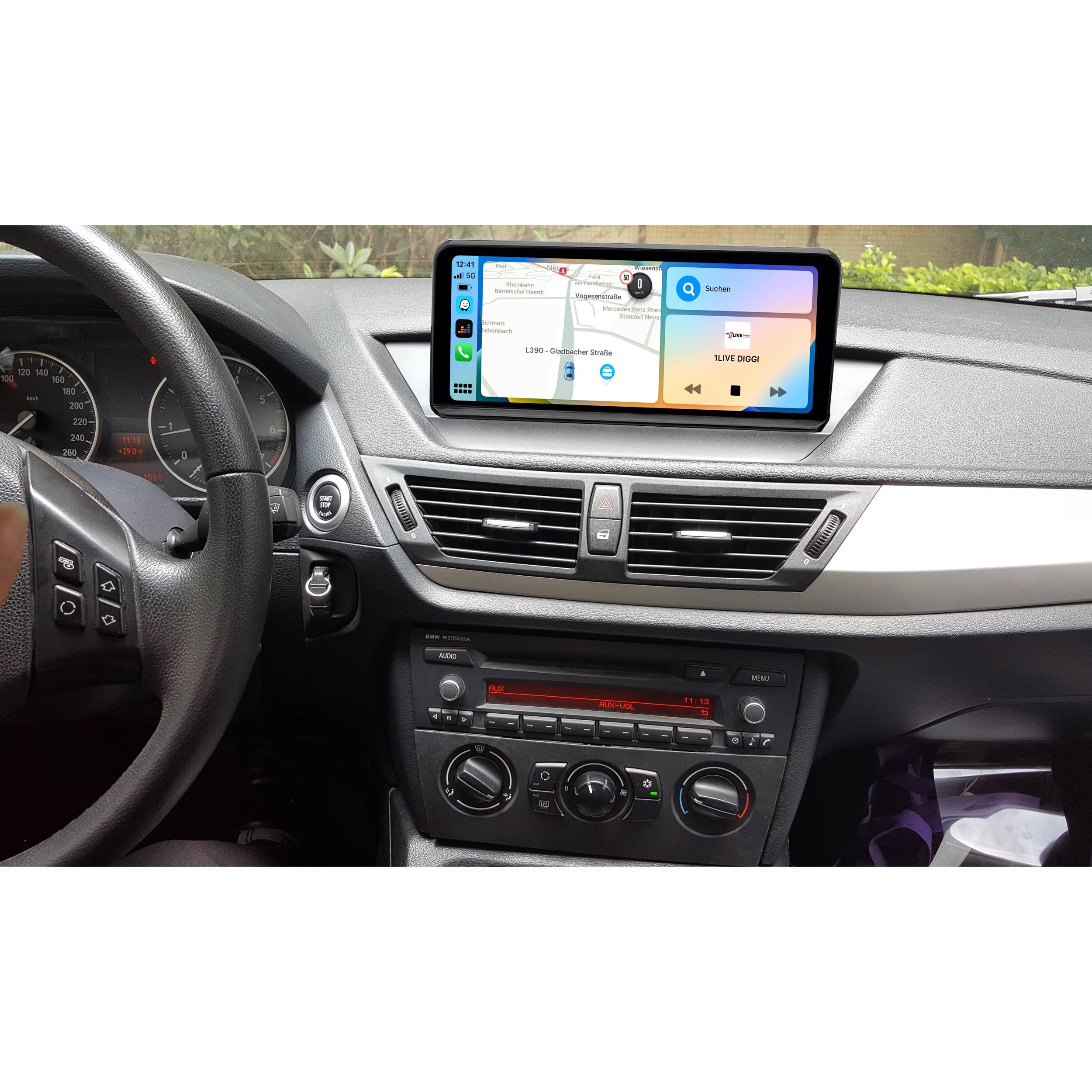 Für BMW X1 E84 CIC 10.2" Touchscreen Android GPS Navigation Carplay AndroidAuto