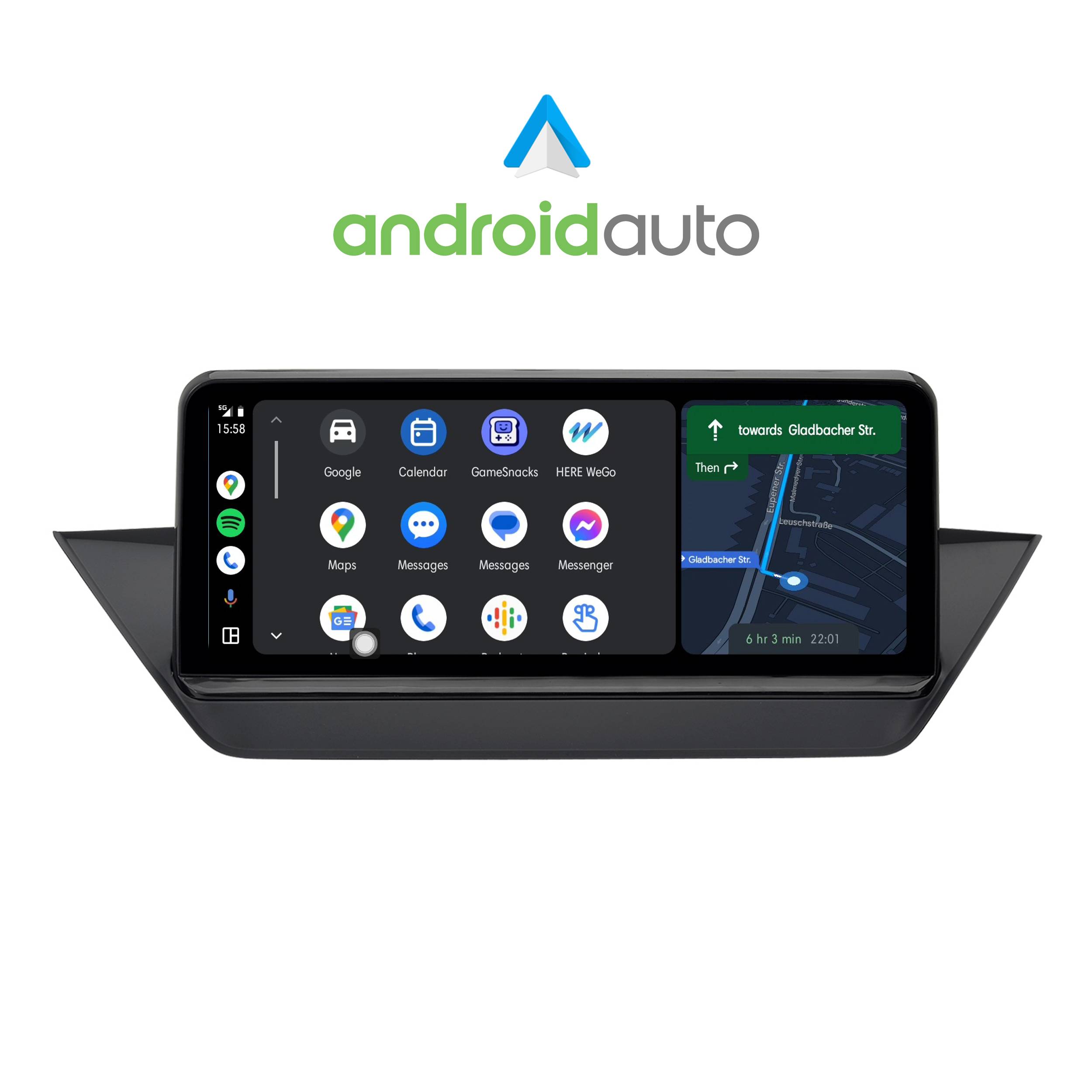 Für BMW X1 E84 + i-Drive 10.2" Touchscreen Android GPS Navigation Carplay