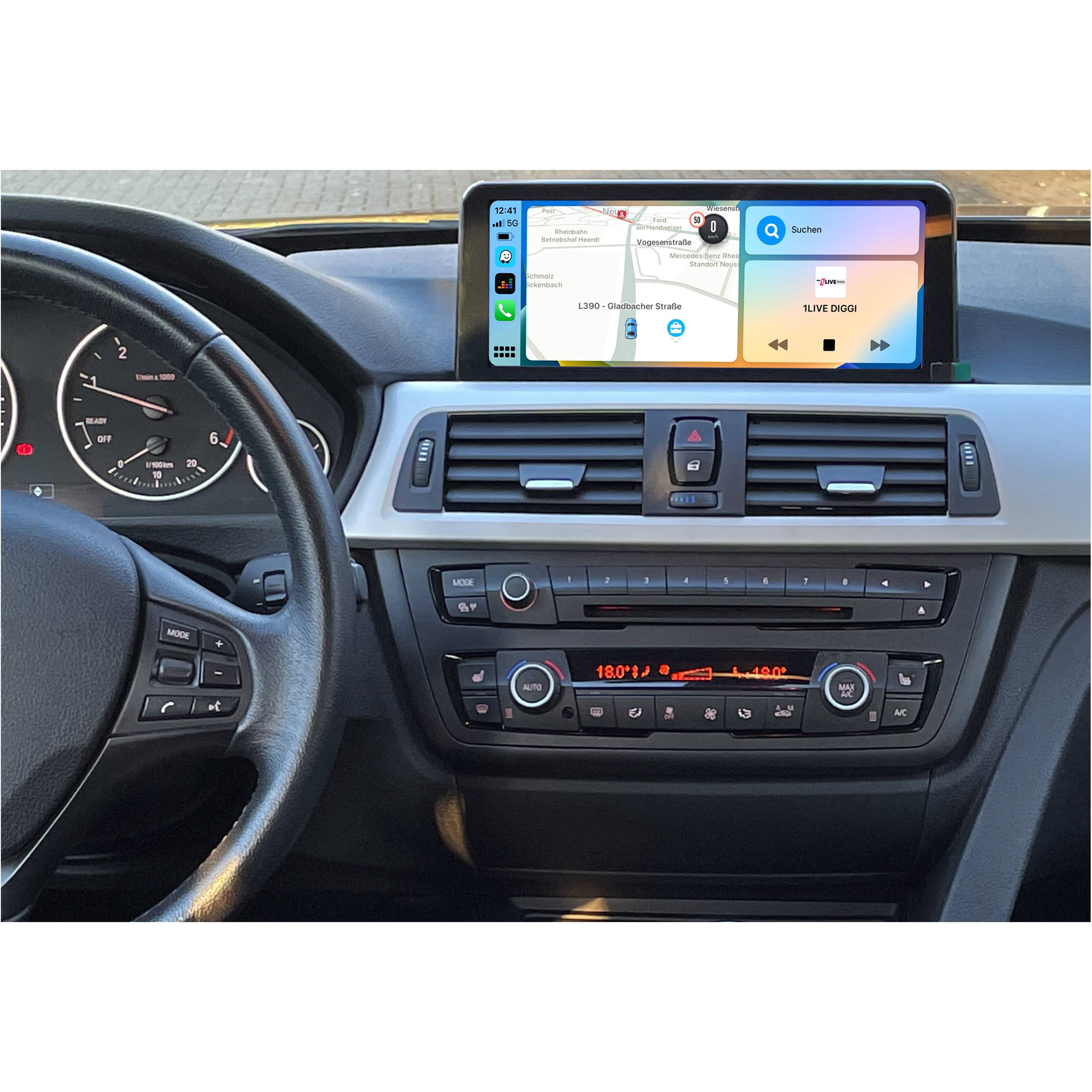 Für BMW F30 F31 F32 F3.x F80 F8.x NBT 10.2" Touchscreen Android GPS Navi Carplay