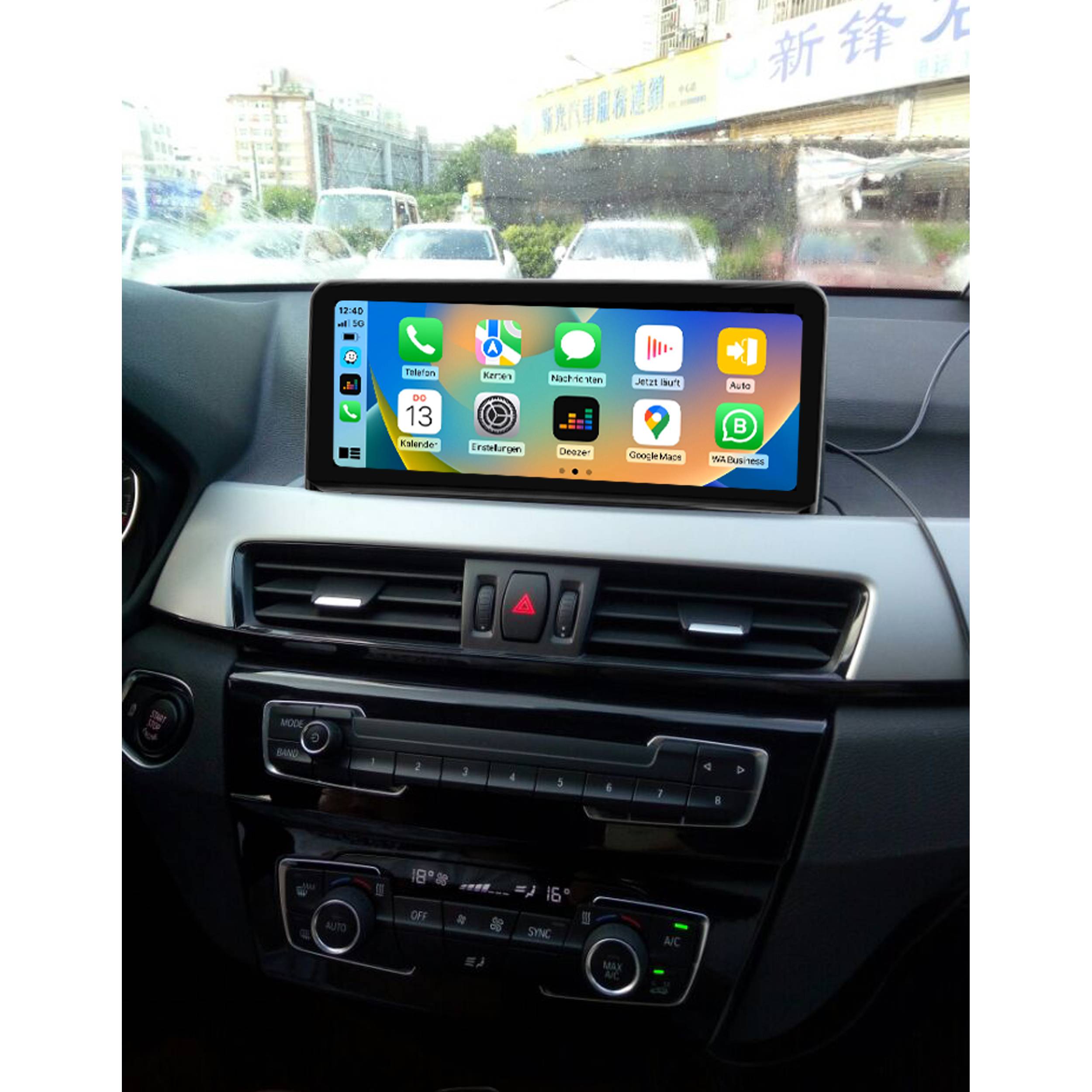 Für BMW X1 F48 NBT 10.2" Touchscreen Android GPS Navigation Carplay AndroidAuto