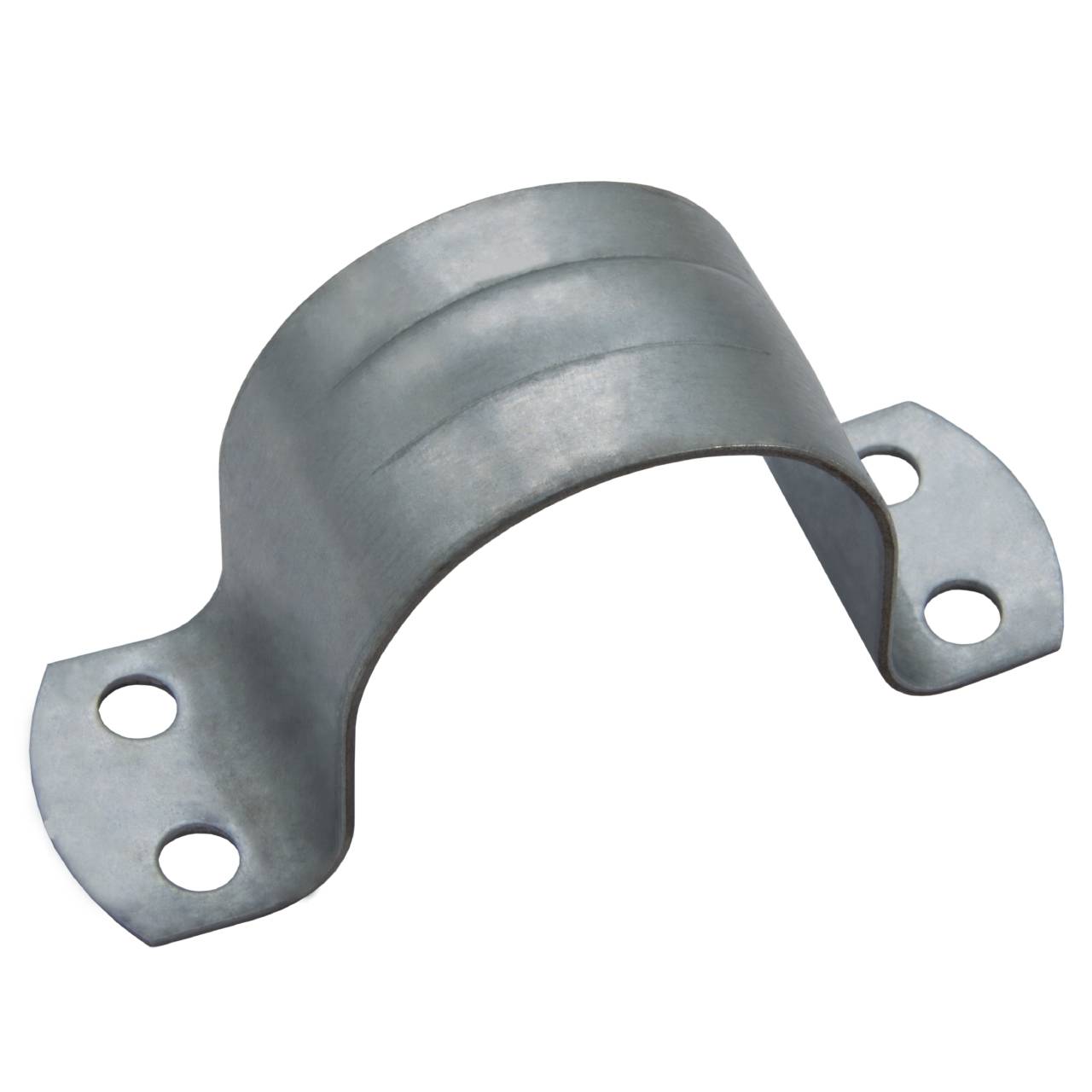 PremiumX Mastschelle 58-60mm 4-Loch Stahl Masthalterung Rohrschelle SAT Antenne Mast Befestigung Montage-Zubehör