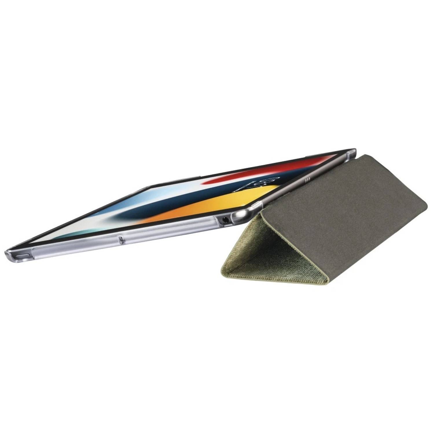 Tablet-Case Cali Clear Oliv für Apple iPad 7/8/9 10,2"