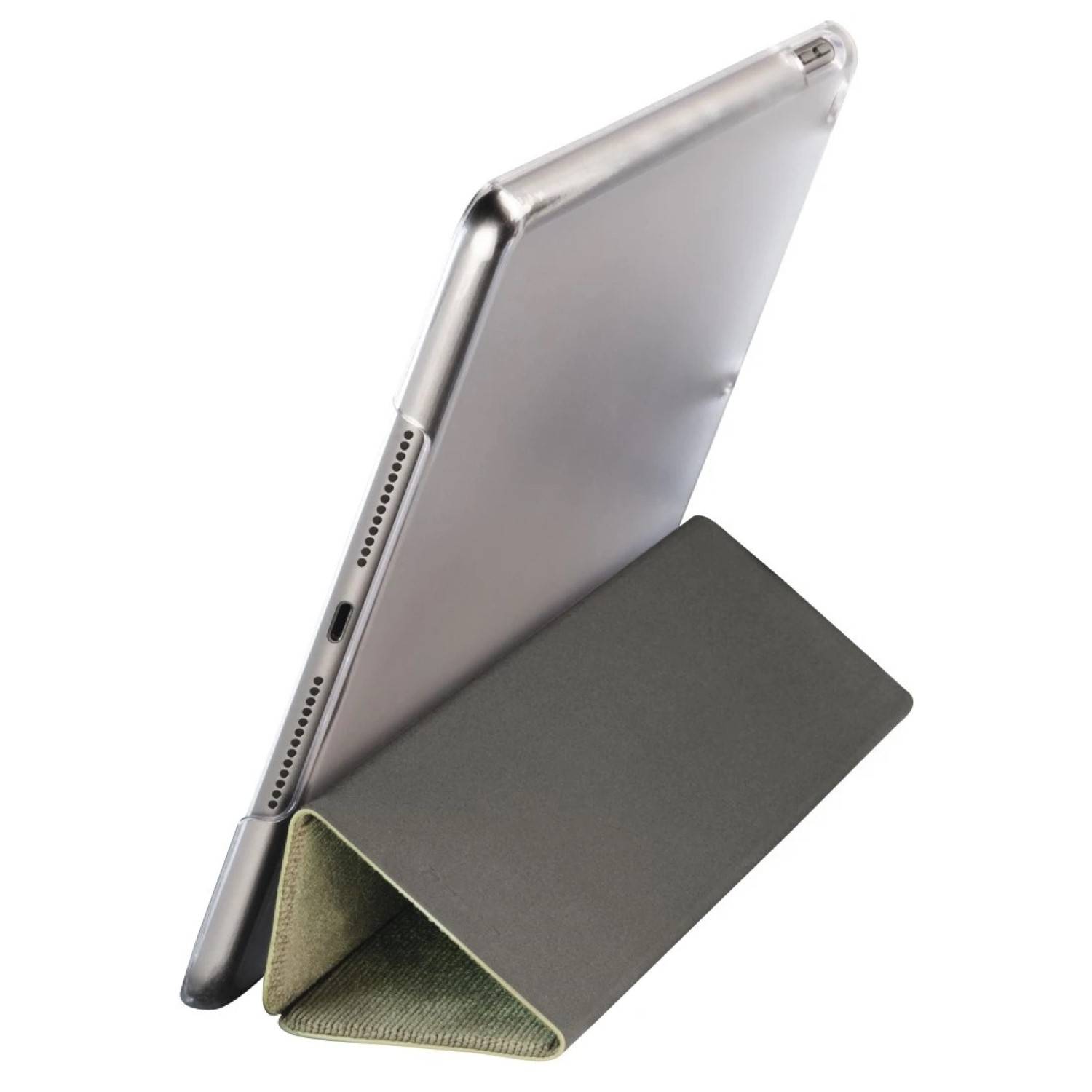 Tablet-Case Cali Clear Oliv für Apple iPad 7/8/9 10,2"