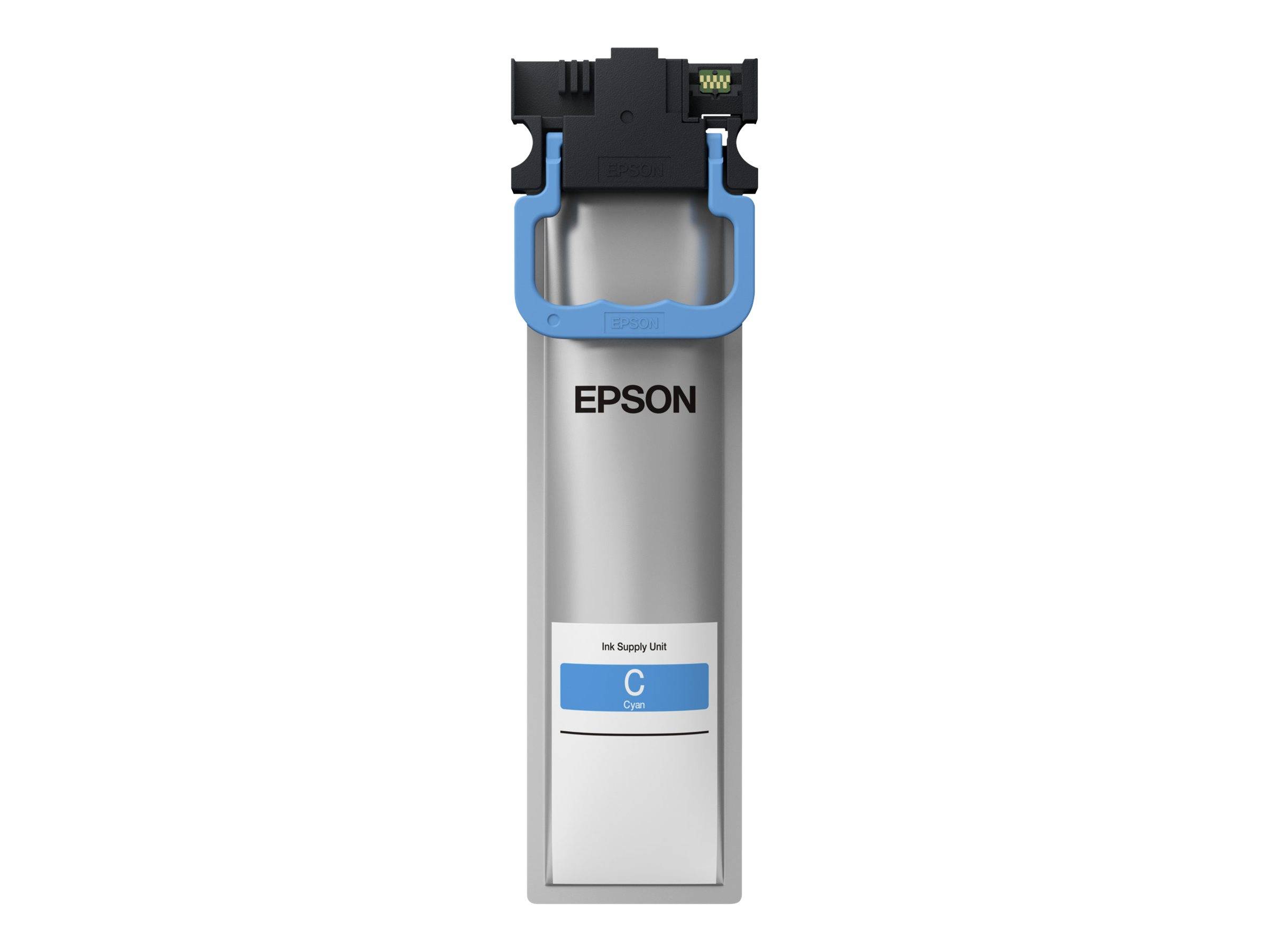 Epson L-Größe - Cyan - original - Tintenpatrone - für WorkForce Pro WF-C5390 - W