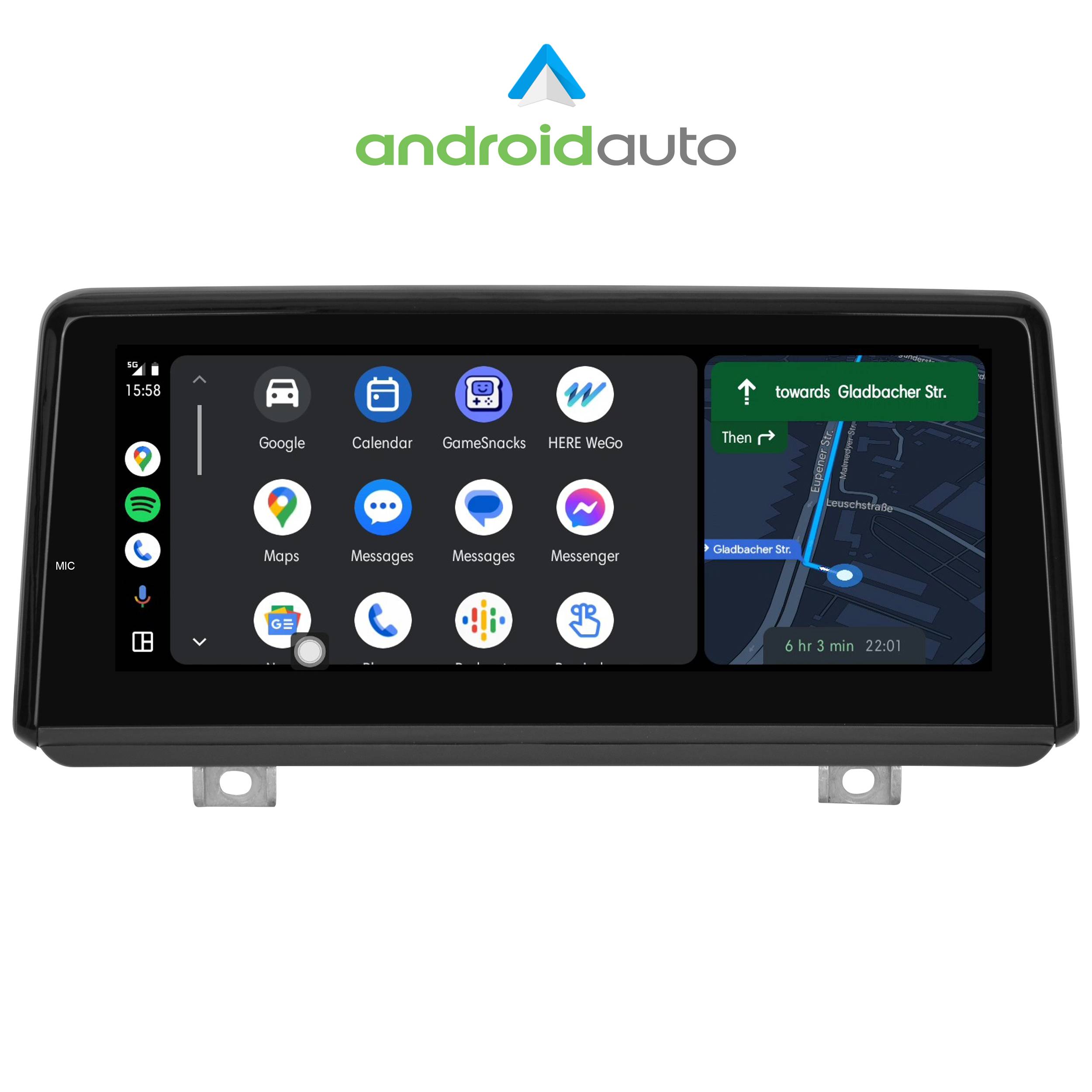 Für BMW F45 F46 NBT 8.8" Touchscreen Android GPS Navigation CarPlay AndroidAuto