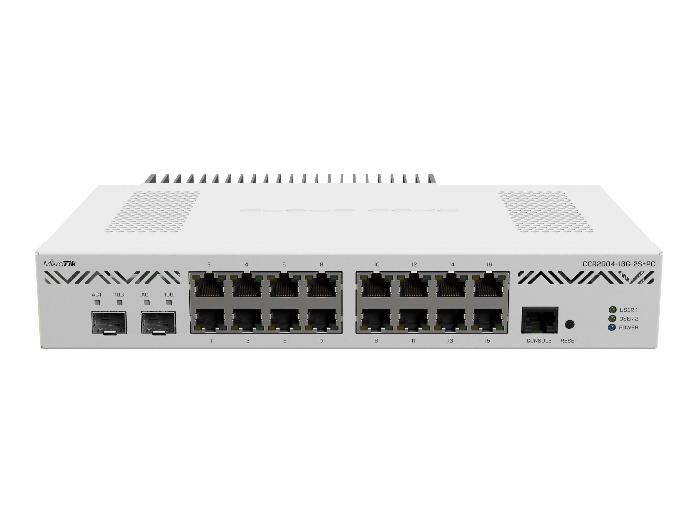 MikroTik Cloud Core Router CCR2004-16G-2S+PC