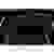 Rockstable 9HE Netzwerkschrank, Serverschrank - 19 Zoll Wandmontage - (BxTxH) 600x440x503mm mit Glastür - Schwarz - Abschließbar - Vormontiert - Tra