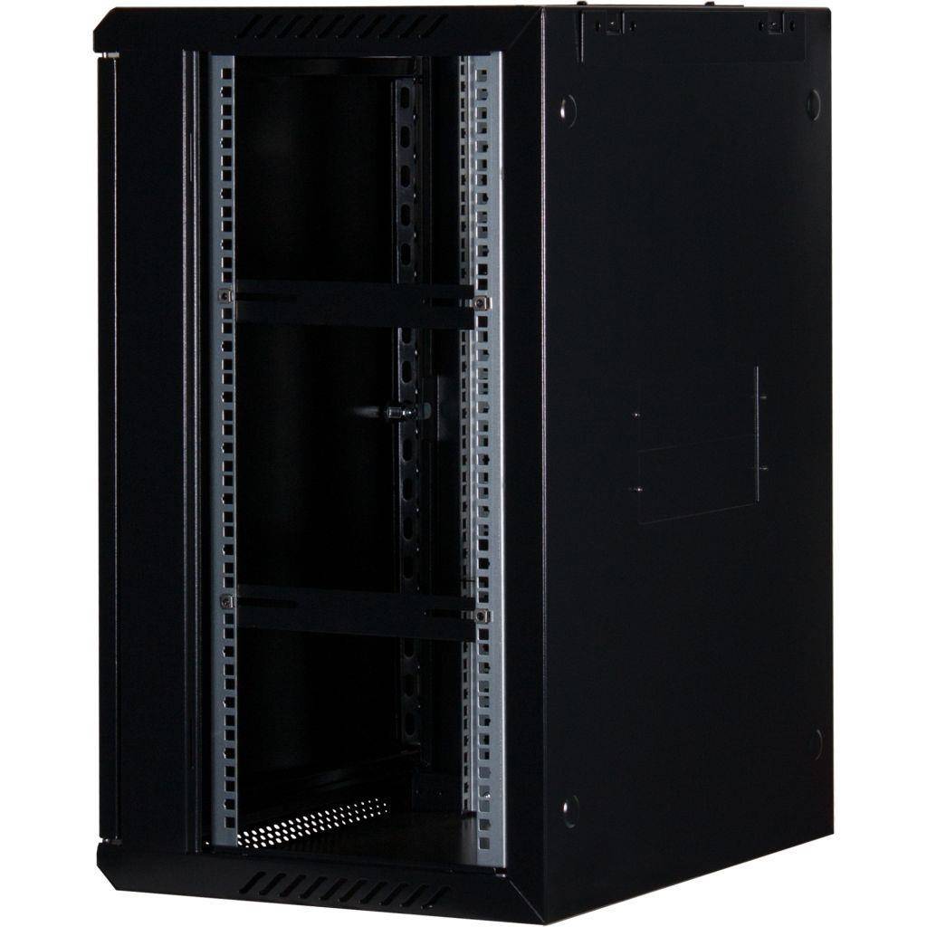Rockstable 15HE Netzwerkschrank, Serverschrank - 19 Zoll Wandmontage - (BxTxH) 600x440x770mm mit Sta