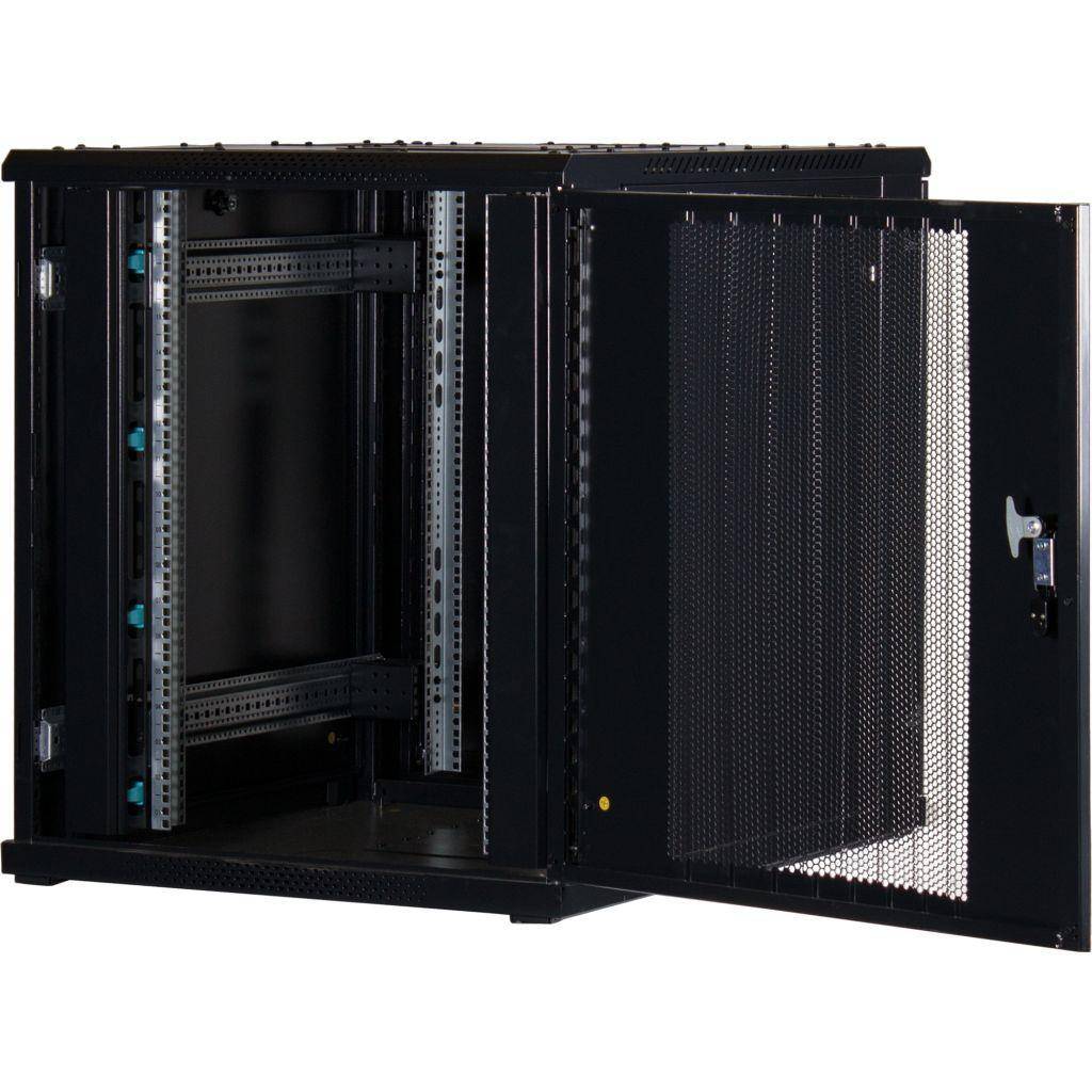 Rockstable 18HE 19 Zoll Serverschrank Netzwerkschrank (BxTxH) 800x1000x900mm Gitternetztüren - Türan