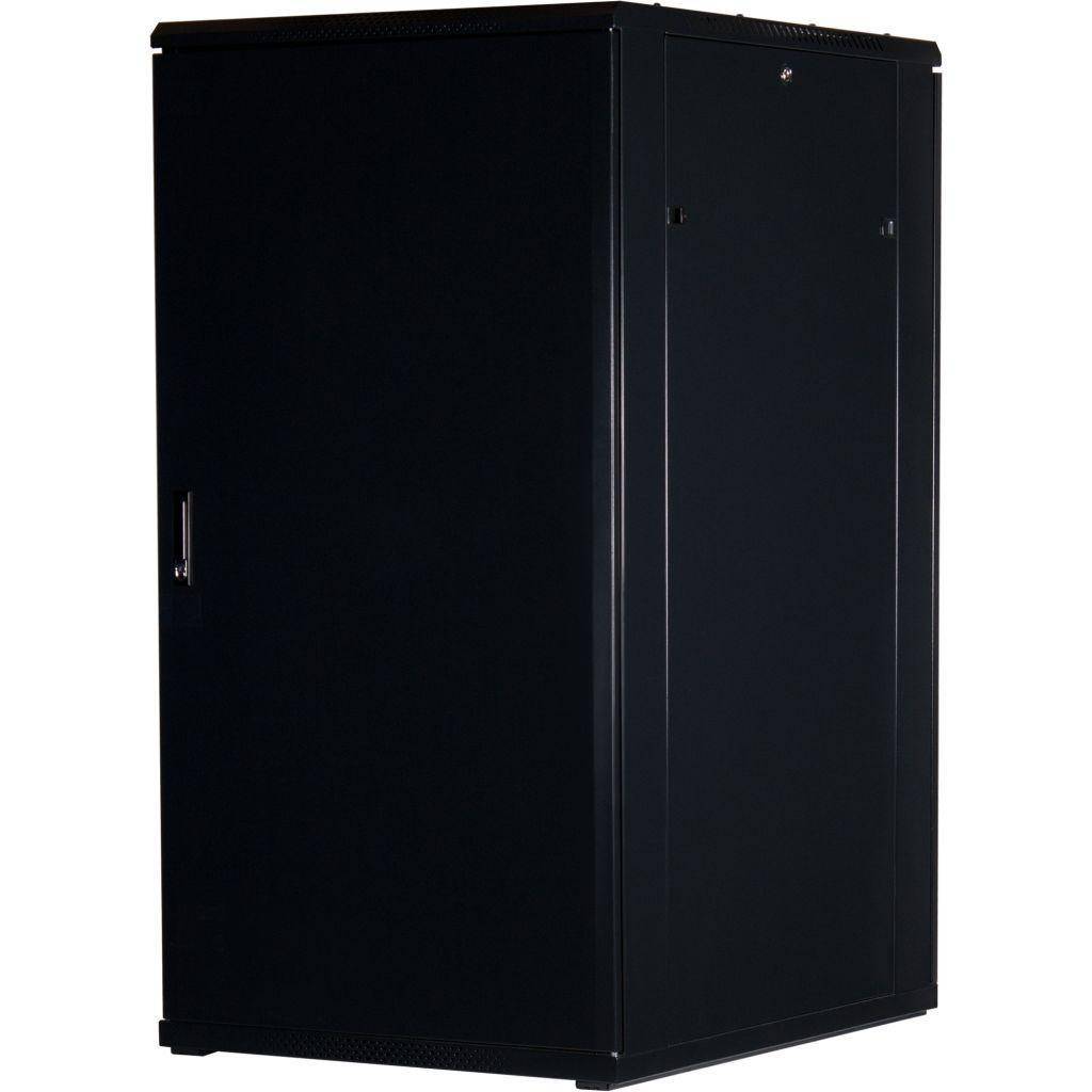 Rockstable 32HE 19 Zoll Serverschrank Netzwerkschrank (BxTxH) 800x1000x1600mm mit Glastür - Türansch