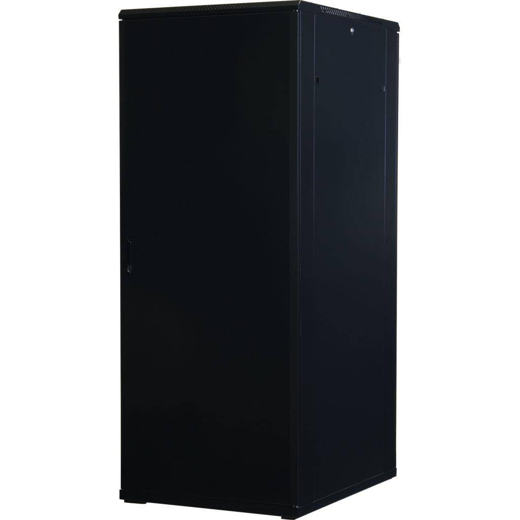Rockstable 42HE 19 Zoll Serverschrank Netzwerkschrank (BxTxH) 800x1000x2000mm mit Glastür - Türanschlag wechselbar - Türen und Seitenwände abnehmb