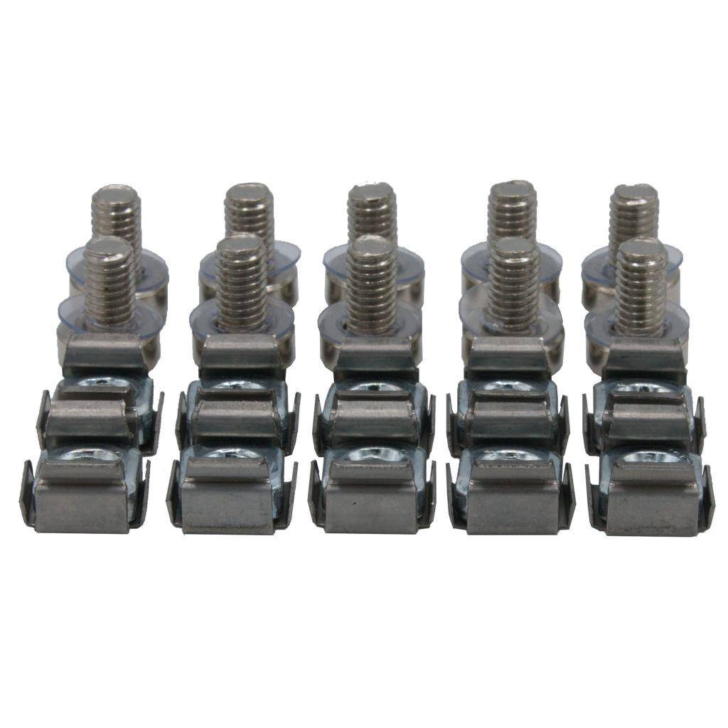 Rockstable Schrauben-Montagekit - Gestellbefestigung - Silber - 10 Stück(e)