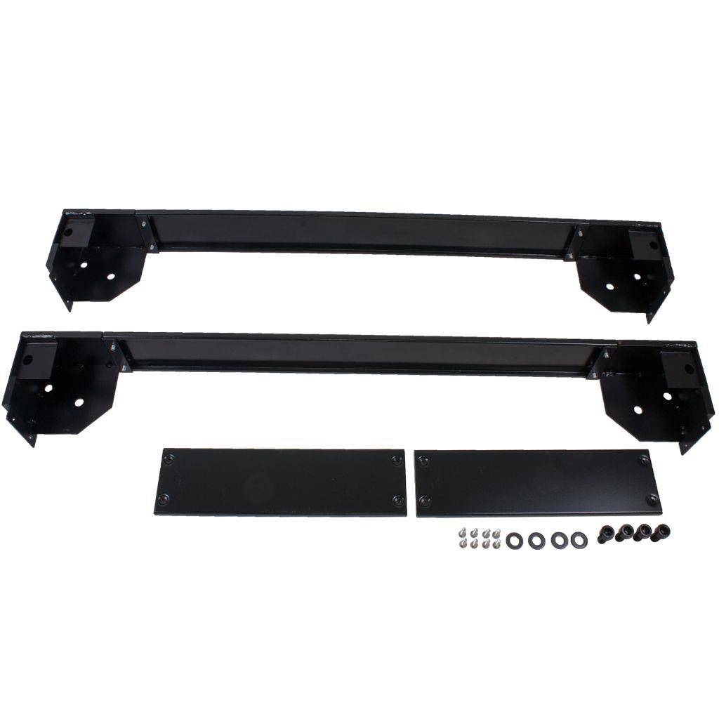 Rockstable 19" Sockel - Rollenplattform - Schwarz - SPCC - Stahl - 48,3 cm (19 Zoll) - 600 mm - 1000