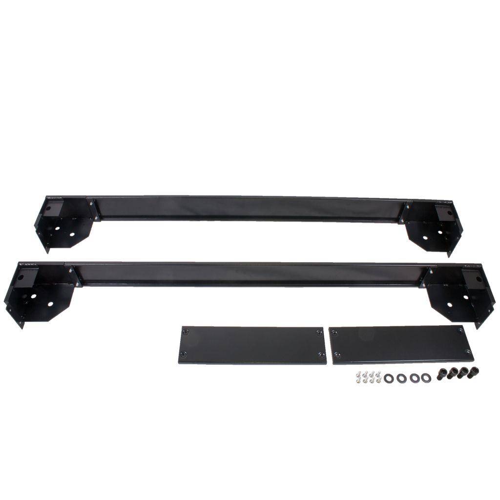 Rockstable 19" Sockel - Rollenplattform - Schwarz - SPCC - Stahl - 48,3 cm (19 Zoll) - 600 mm - 1200