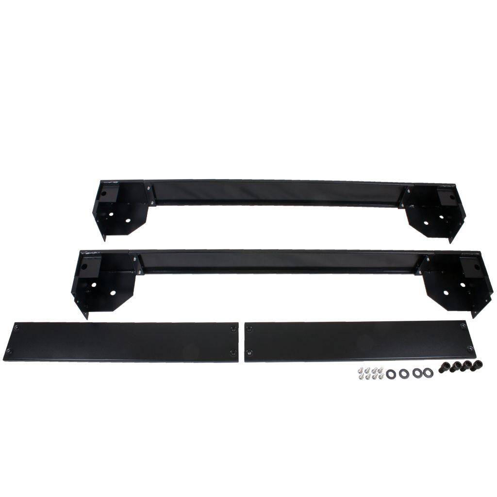 Rockstable 19" Sockel - Rollenplattform - Schwarz - SPCC - Stahl - 48,3 cm (19 Zoll) - 800 mm - 1000