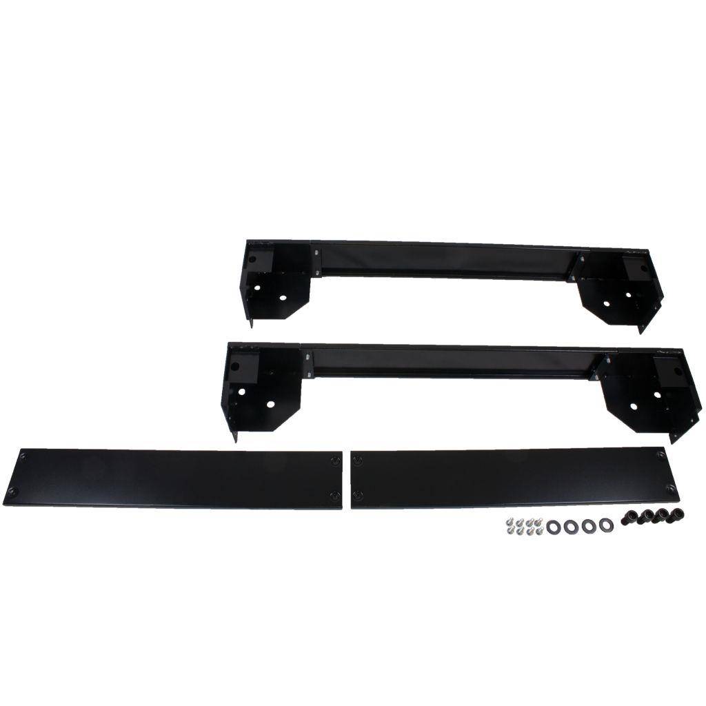 Rockstable 19" Sockel - Rollenplattform - Schwarz - SPCC - Stahl - 48,3 cm (19 Zoll) - 800 mm - 800 mm