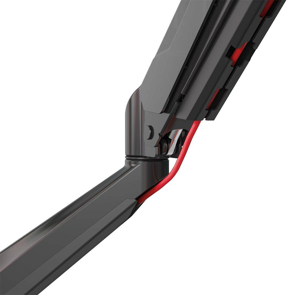 Rockstable Gasfeder Monitor Halterung für 13-32 Zoll Bildschirme, Monitor Tischhalterung Höhenverste