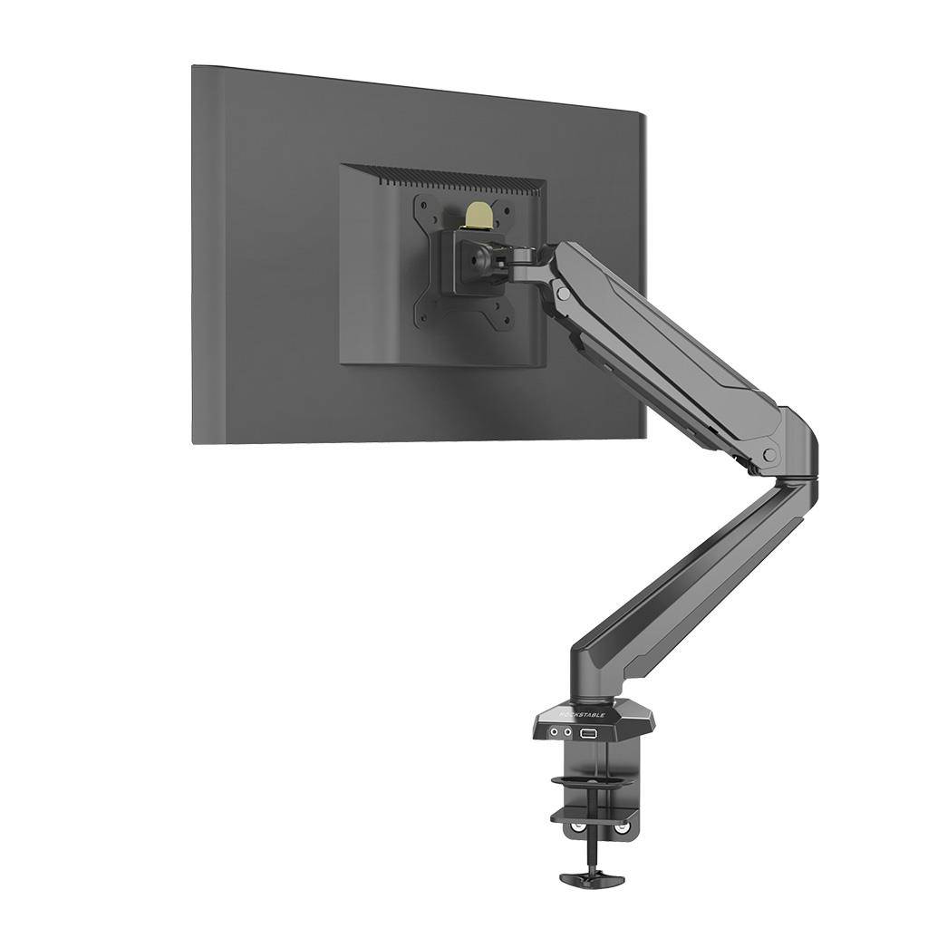 Rockstable Gasfeder Monitor Halterung für 13-32 Zoll Bildschirme, Monitor Tischhalterung Höhenverste