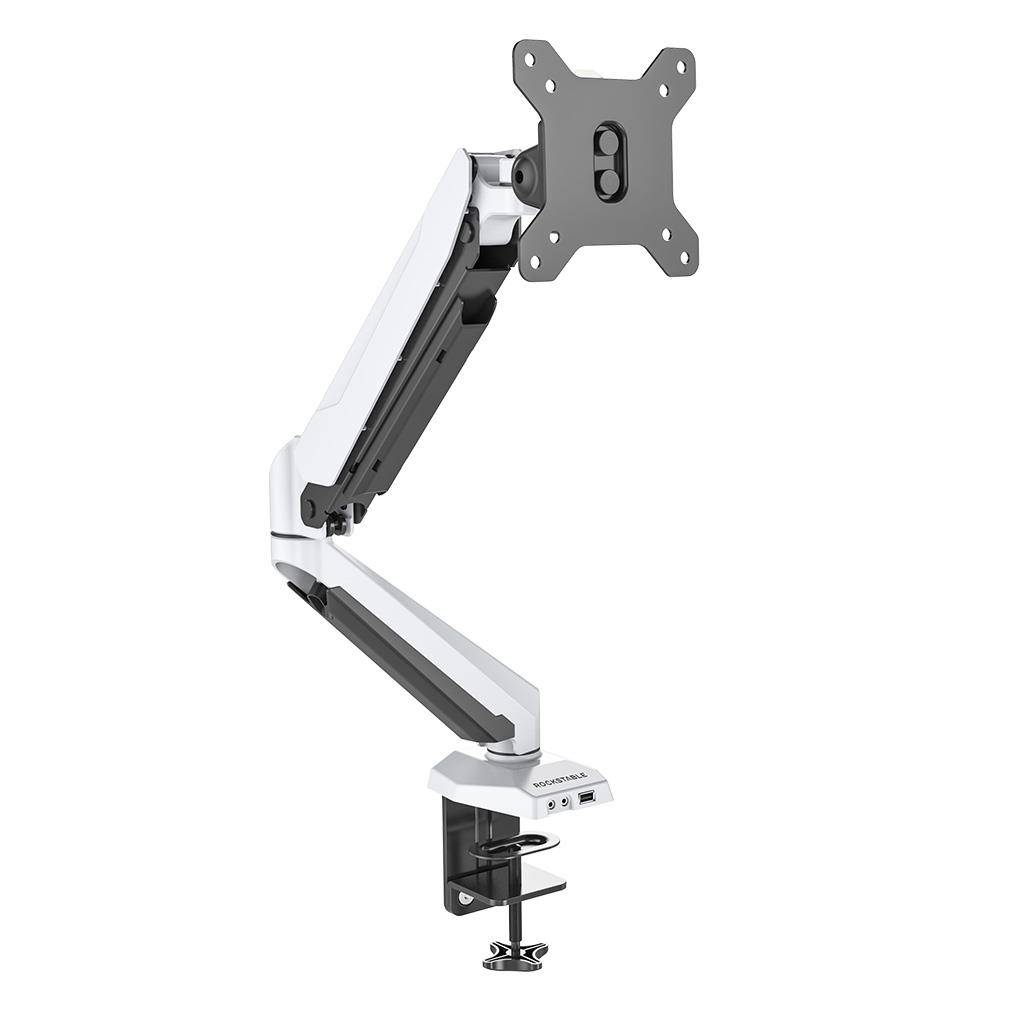 Rockstable Gasfeder Monitor Halterung für 13-32 Zoll Bildschirme, Monitor Tischhalterung Höhenverste