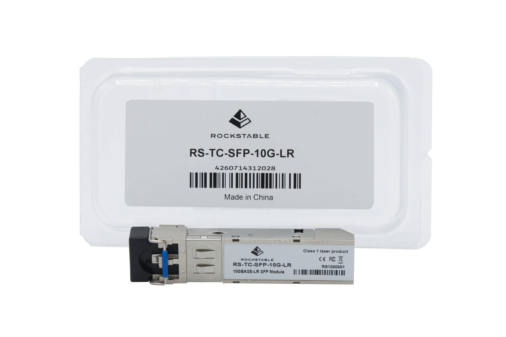 Rockstable kompatible Transceiver SFP 10G LR für Cisco 10GBASE-LR SFP+ 1310nm 1000m, 10km - LC/PC Single-Mode - LC-Modul