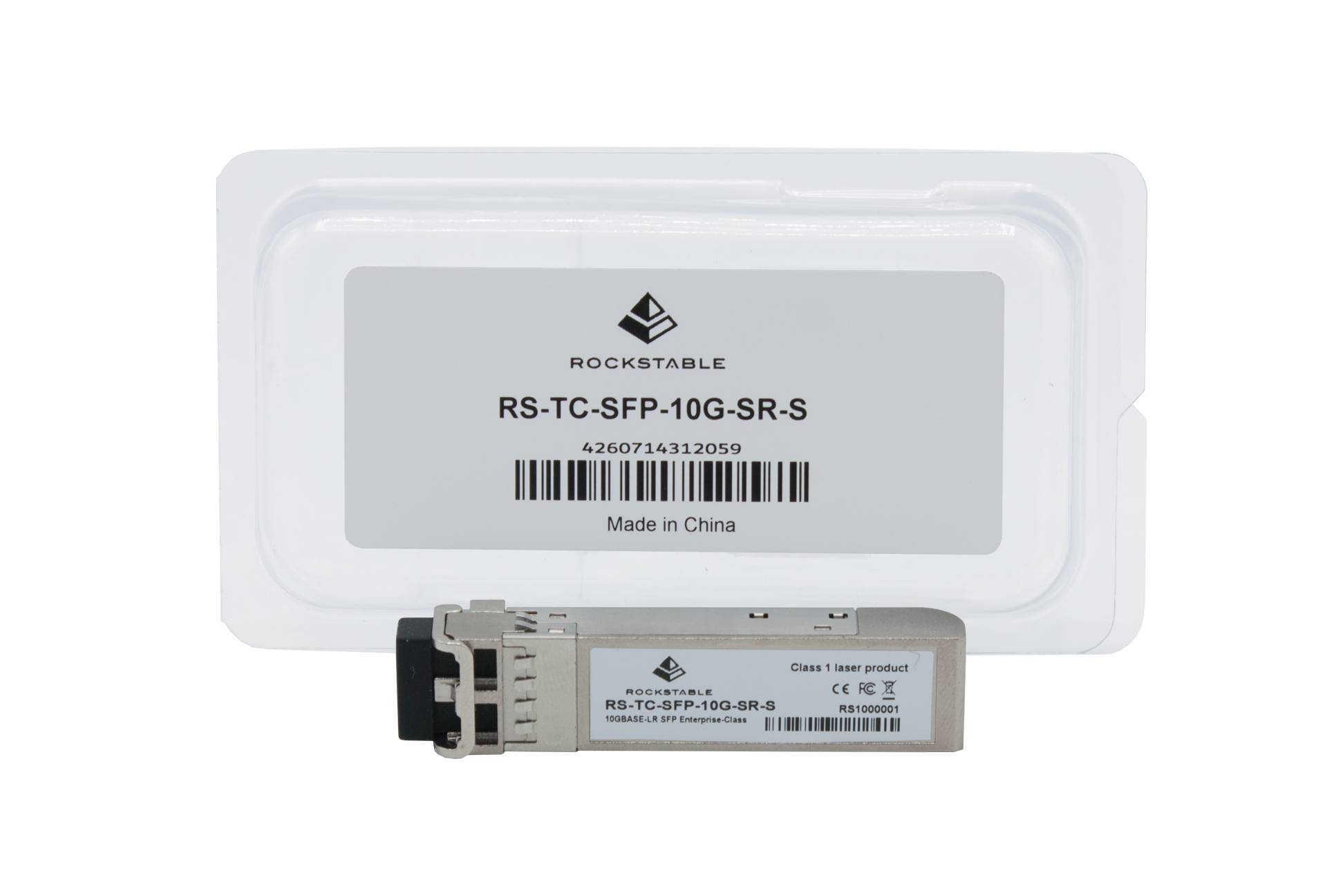 Rockstable kompatible Transceiver SFP 10G SR für Cisco 10GBase-SR SFP+ 850nm 400m - LC/PC Multi-Mode - LC-Modul