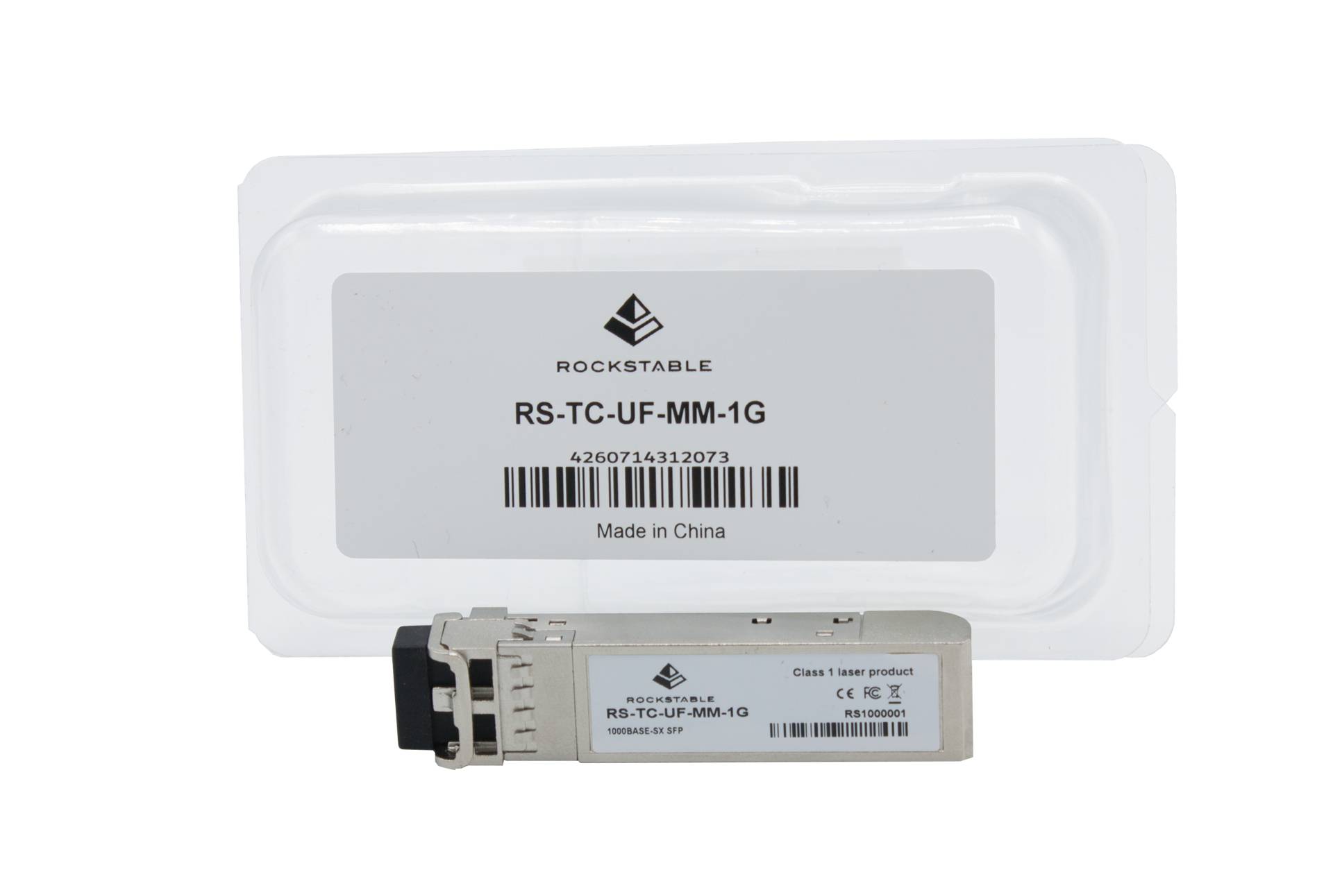 Rockstable kompatible Transceiver SFP 1,25G SX für Ubiquiti 1000Base-SX 850nm 550m - LC Multi-Mode - LC-Modul