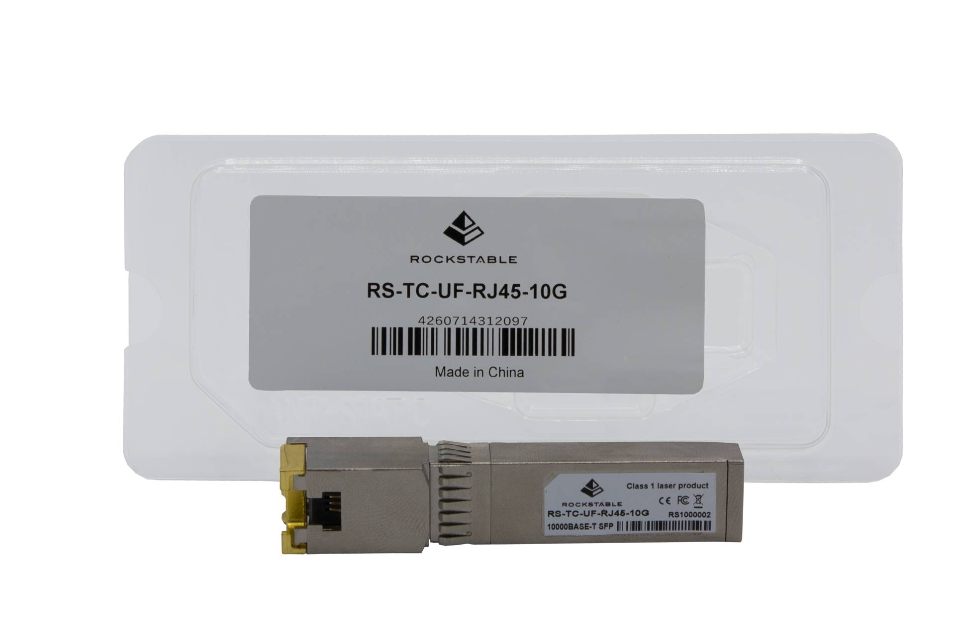 Rockstable kompatible Transceiver SFP 10G T für Ubiquiti 10GBase-T SFP+ 100m RJ45-Modul