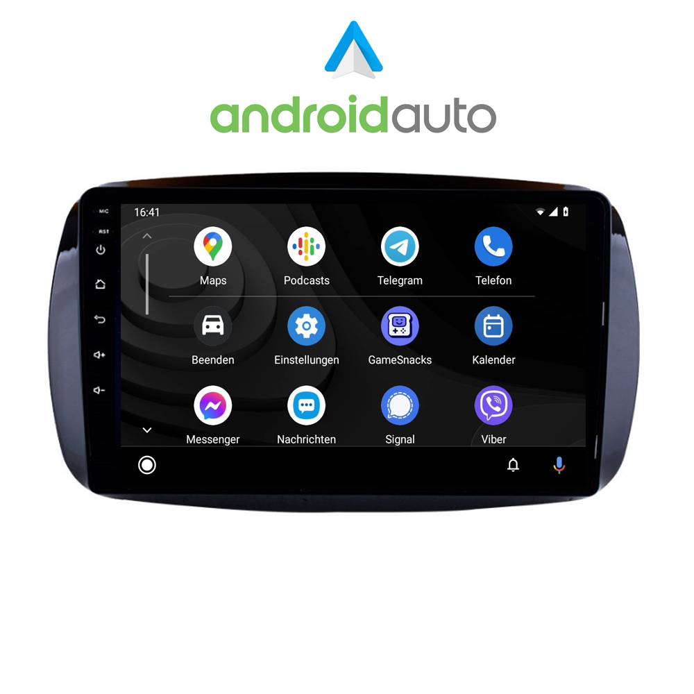Für Smart Fortwo EQ ab 2020 with Original Display 9" Touch Android Radio CarPlay