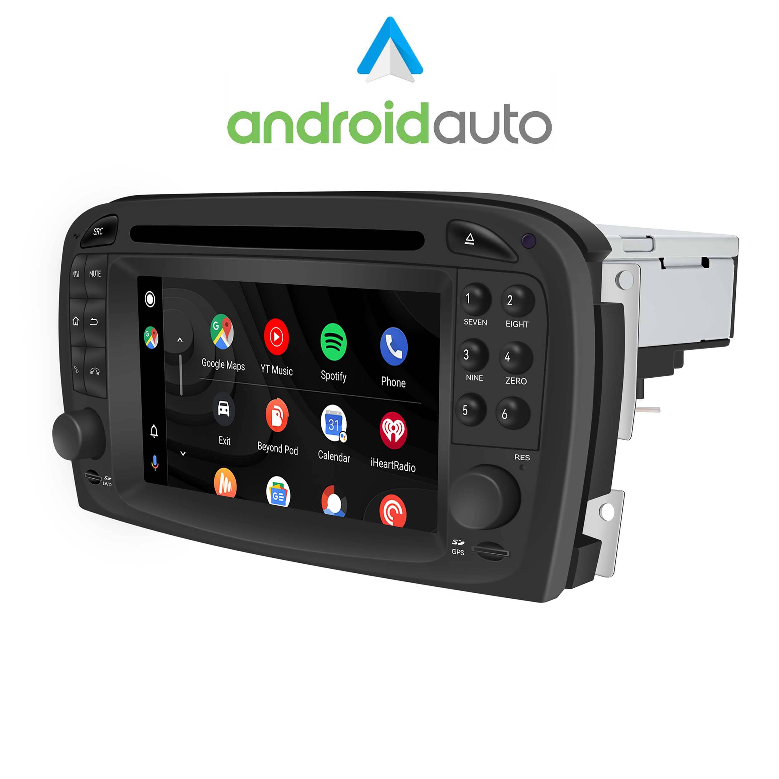 Für Mercedes Benz SL R230 BOSE 7" Touchscreen Android Autoradio GPS Navi CarPlay