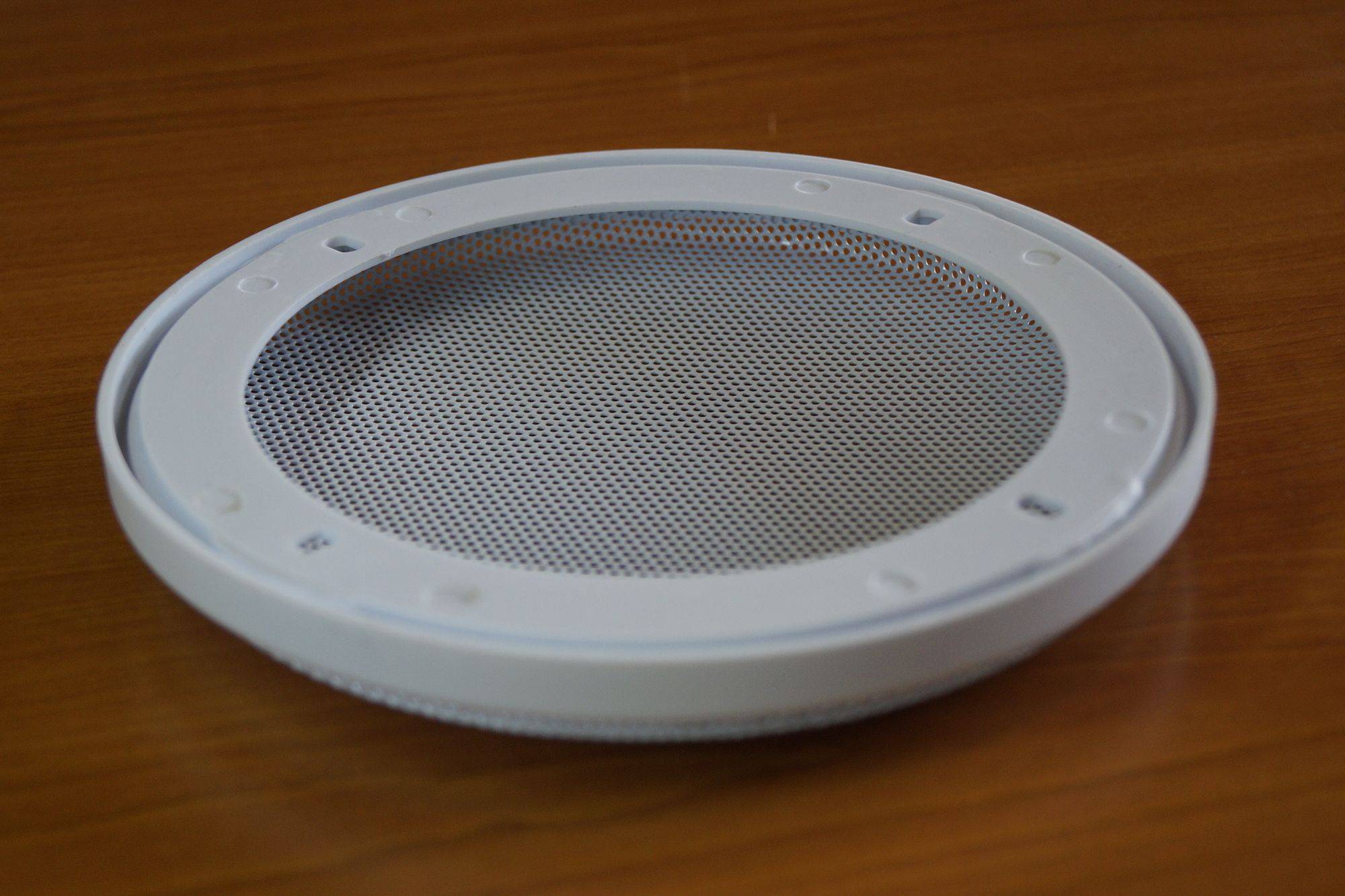 1 Paar DIN-160 Lautsprecher-Universalabdeckung Abdeckung Gitter weiß