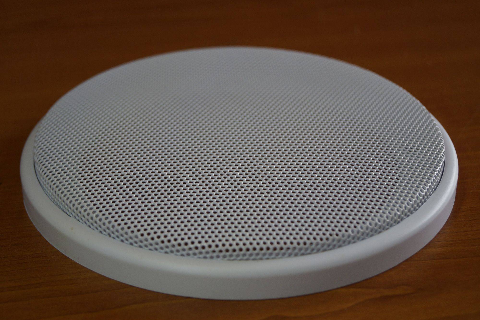 1 Paar DIN-130 Lautsprecher-Universalabdeckung Abdeckung Grill weiß