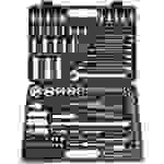 FAMEX 568-46 Profi Steckschlüsselsatz 120-tlg - KFZ Werkzeugkoffer mit Steckschlüssel