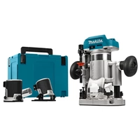 Makita Ober- und Käntenfräse 18 V Blau und Schwarz Makita Ober- und Käntenfräse 18 V Blau und Schwarz