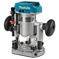 Makita Ober- und Käntenfräse 18 V Blau und Schwarz Makita Ober- und Käntenfräse 18 V Blau und Schwarz