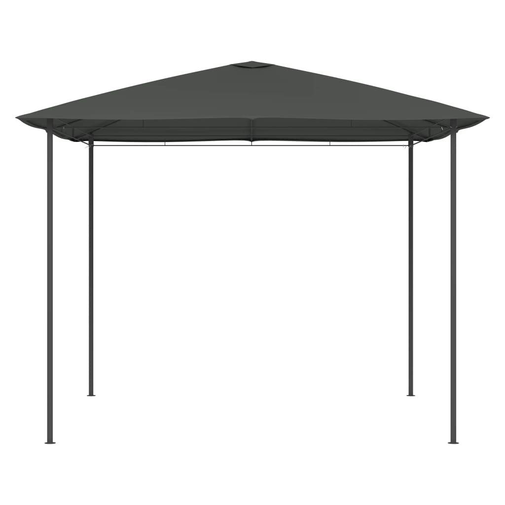 vidaXL Pavillon 3x3x2,6 m Anthrazit 160 g/m²