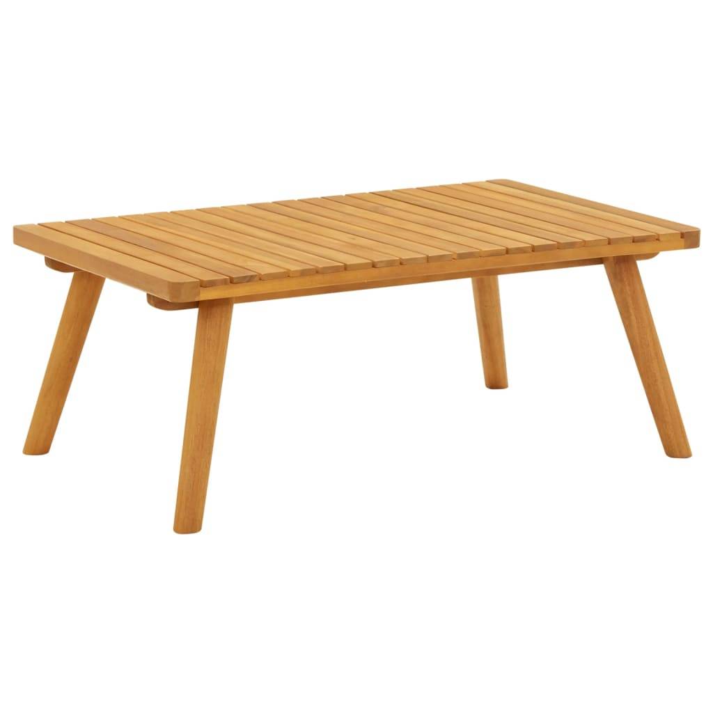 vidaXL 5-tlg. Garten-Lounge-Set mit Kissen Massivholz Akazie