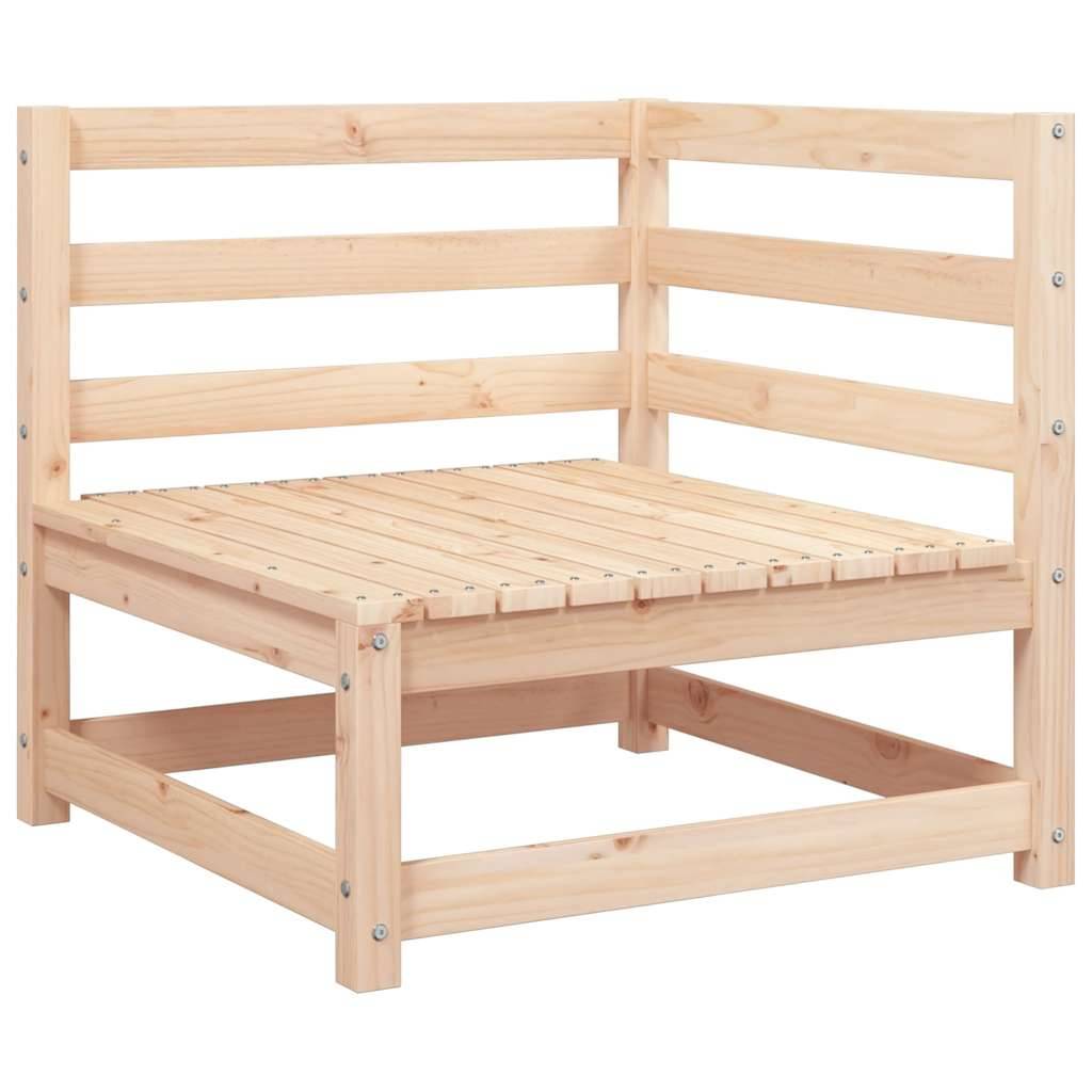 vidaXL 2-tlg. Garten-Lounge-Set mit Kissen Massivholz Kiefer