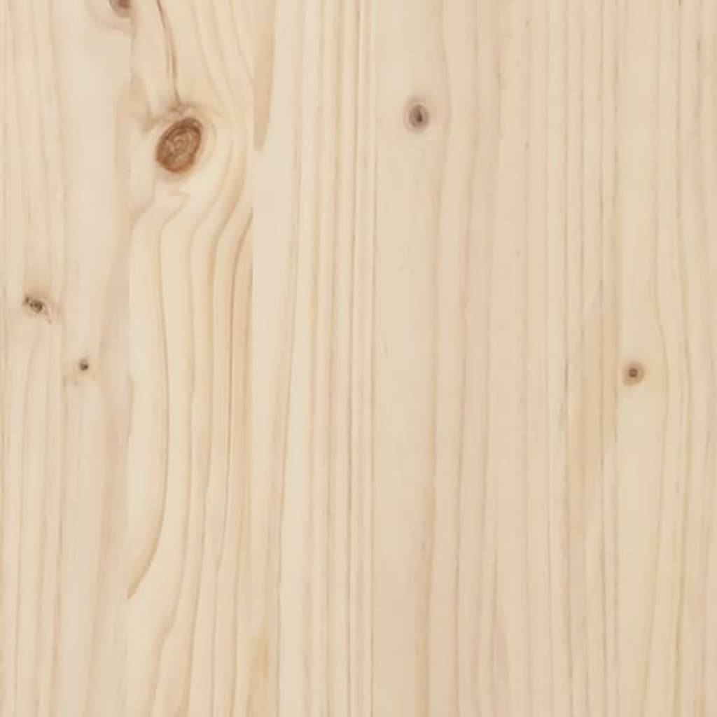 vidaXL Wand-Kopfteil 108x3x80 cm Massivholz Kiefer