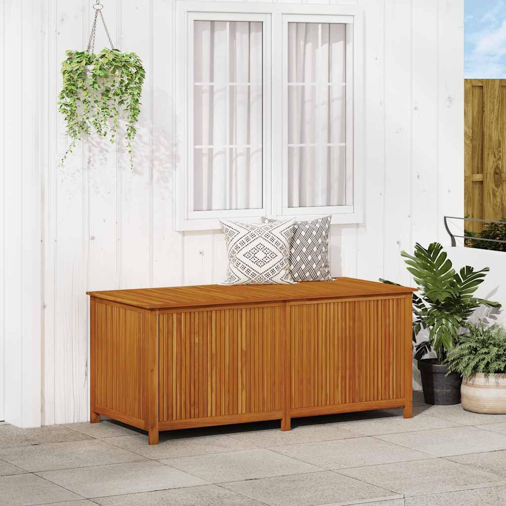 vidaXL Garten-Aufbewahrungsbox 175x80x75 cm Massivholz Akazie