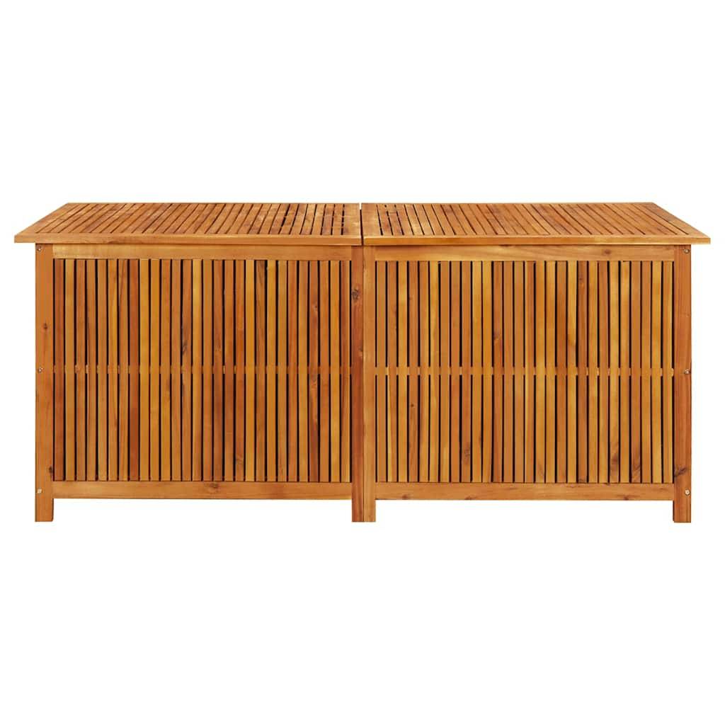 vidaXL Garten-Aufbewahrungsbox 175x80x75 cm Massivholz Akazie